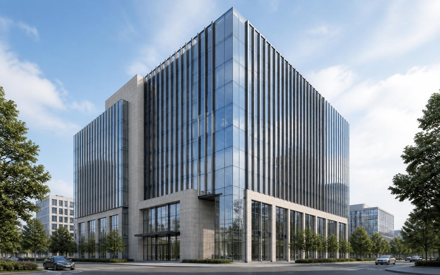 Rolex Building — Corporate office specialties, washroom accessories, and interior finishes