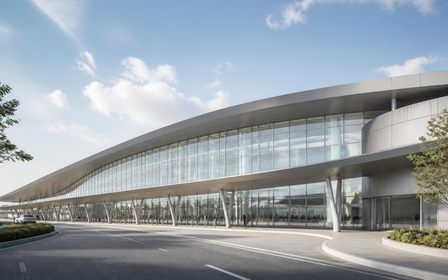 DFW International Airport — High-traffic washroom accessories and locker systems